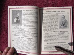 New VICTOR RECORDS Oct 1915 BROADWAY HIT TRILBY Taylor Holmes Victrola CATALOG
