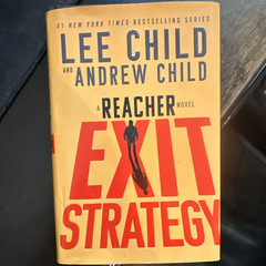 Exit Strategy (Jack Reacher) Hardcover 2025 by Lee Child & Andrew Child