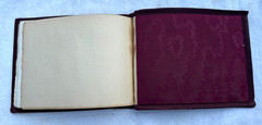 Vintage 1922 The Rubaiyat Of Omar Khayyam Suede Cover Book by Roycrofters w/ Box