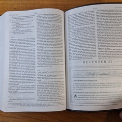 ESV MacArthur Drawing Near Devotional Bible TruTone Silver Gilt Page Edges 2013