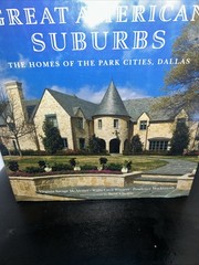 Great American Suburbs Book Virginia McAlester Highland Park University Park