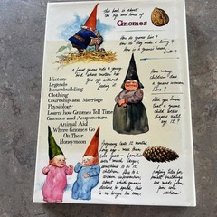 Gnomes by Will Huygen & Rien Poortvliet 1977 1st USA print Hardcover