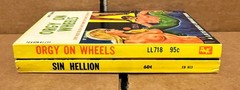 Dan Elliot (lot of 2) vintage sleaze paperbacks