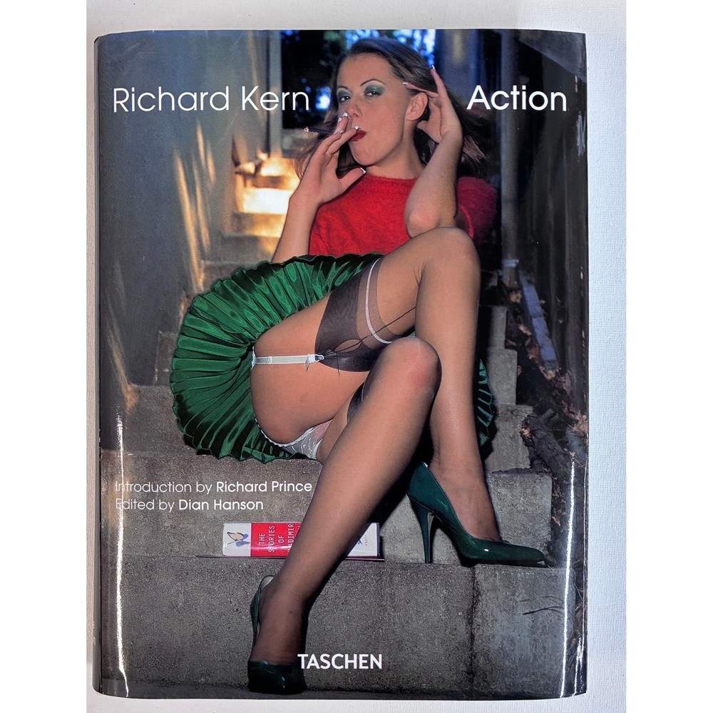 Richard Kern Action, 218 pages of color photographs, and DVD