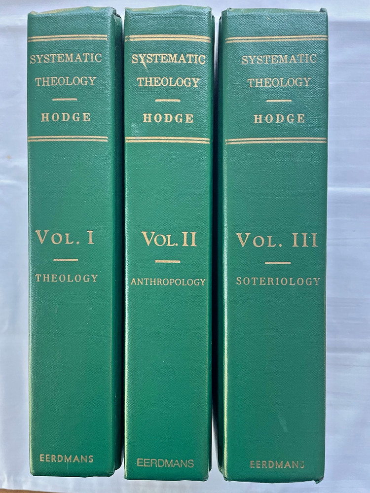 Systematic Theology by Charles Hodge Volumes I II & III (Eerdmans 1993) HC VGC