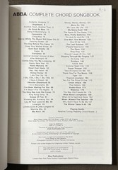 Abba: Complete Chord Songbook * Paperback Book * Pub. U.K. 2001 * 192 Pages