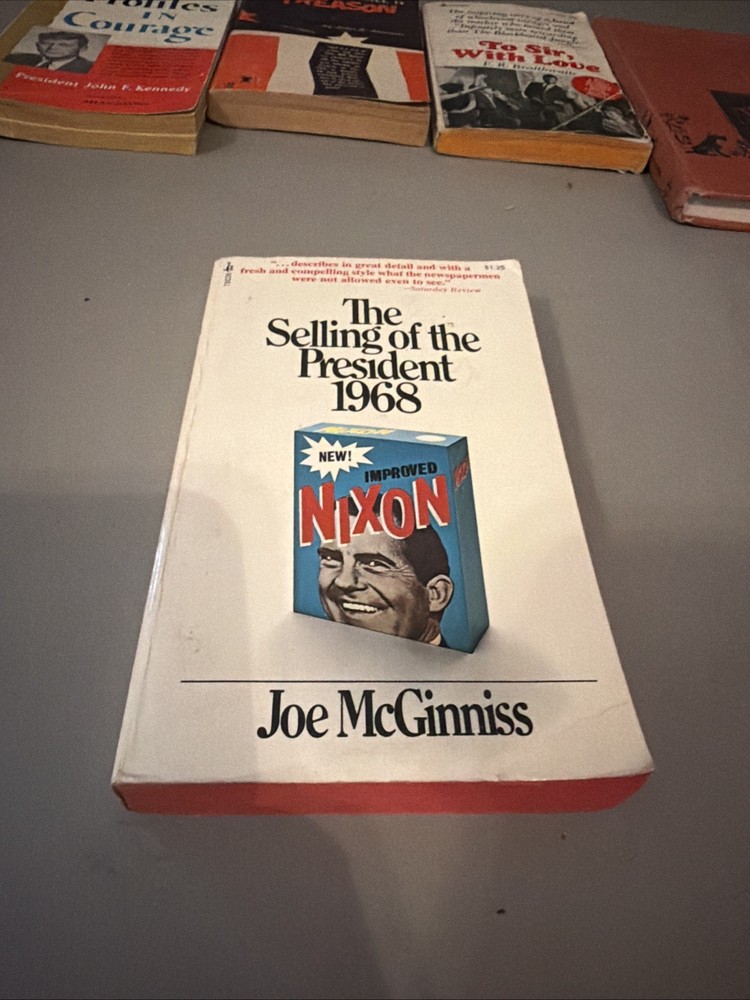 The Selling of a President 1968 by Joe McGinniss Pocket Book 1970 PB NIXON