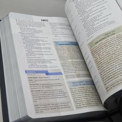 Modern Life Study Bible NKJV 2014 Thomas Nelson Black Leatherflex