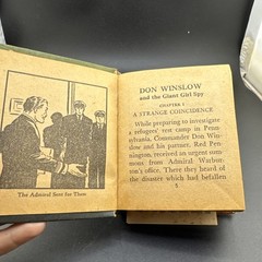1946 DON WINSLOW Giant Girl Spy Whitman Big Little Book #1408 (BLB11)