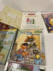 Lot Little Golden Book CTW Sesame Street Big Bird Elmo Grover Bunny Hop Oscar