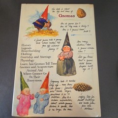 Gnomes Wil Huygen HC by Rien Poortvliet 1977 Harry N Abrams