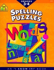 Spelling Puzzles Grades 3-4 – Paperback By Joan Hoffman – ACCEPTABLE