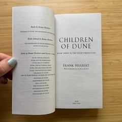 Lot DUNE Trilogy Messiah Children by Frank Herbert Ace Premium Edition PB