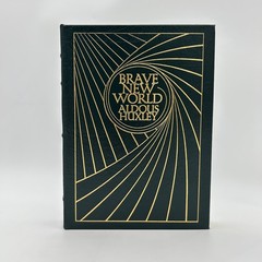 Brave New World Aldous Huxley 1978 Collector’s Edition Leather Bound Easton