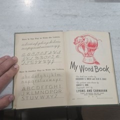 My Word Book Bread Is Seed Hardcover 1950 Illustrated Ages 4-8