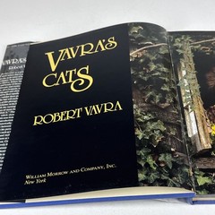 Vavras Cats Robert Vavra Photography Signed 1986 1st Ed Hardcover DJ