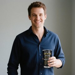 Versatile 20oz Stainless Steel Tumbler for Son-In-Law – Ideal for Home & Travel