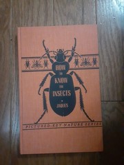 How To Know The Insects, By H.E. Jaques, Hardcover, Pictured Key Nature Series