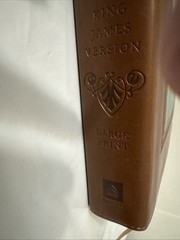 KJV Study Bible Large Print Thumb Indexed Red Letter 2011 Teal Inlay