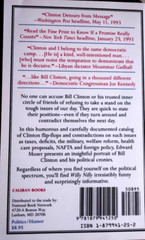 WILLY NILLY BILL CLINTON SPEAKS OUT By Edward P. Moser