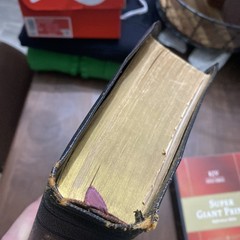 1950 KJV King James Dickson New Analytical Indexed Bible Genuine Morocco Leather