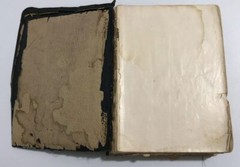 Vintage Holy Bible Red Letter Edition National Bible Press Black Soft Leather