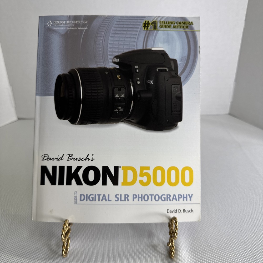 David Busch’s Nikon D5000 Guide to Digital SLR Photography Book 1st Ed 2010