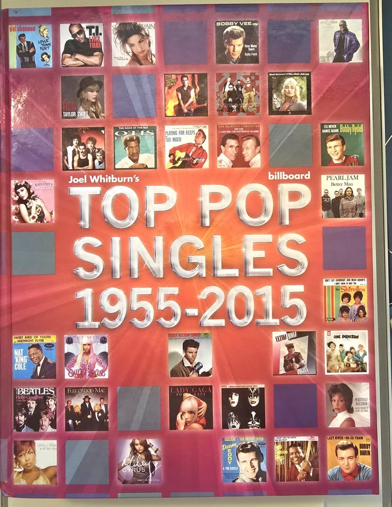 Joel Whitburn BILLBOARD TOP POP SINGLES 1955-2015 VERY RARE Hardcover $$$