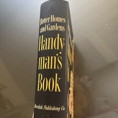 Better Homes & Gardens Handyman’s Book 1957 Vintage Hardcover Ring Binder