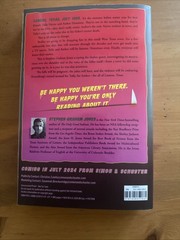 I Was a Teenage Slasher by Stephen Graham Jones Advance Reader Copy ARC rare