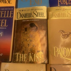 Lot of 10 Danielle Steel Books Romance Assortment As Shown In Pictures