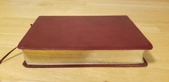 Holy Bible Kenneth Copeland KJV Reference Edition Genuine Leather Red Letter