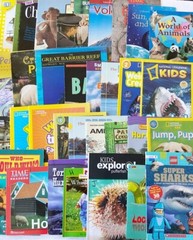 Lot/Bundle of 20 Assorted Paperback Non Fiction Science Books for Little Kids