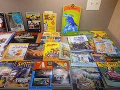 Huge Lot (46) Of Vintage 60s-90s Kids Books. Jurassic Park, Stars Wars Etc.