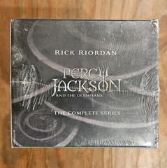 Percy Jackson and the Olympians 5 Book Paperback Boxed Set Poster Rick Riordan