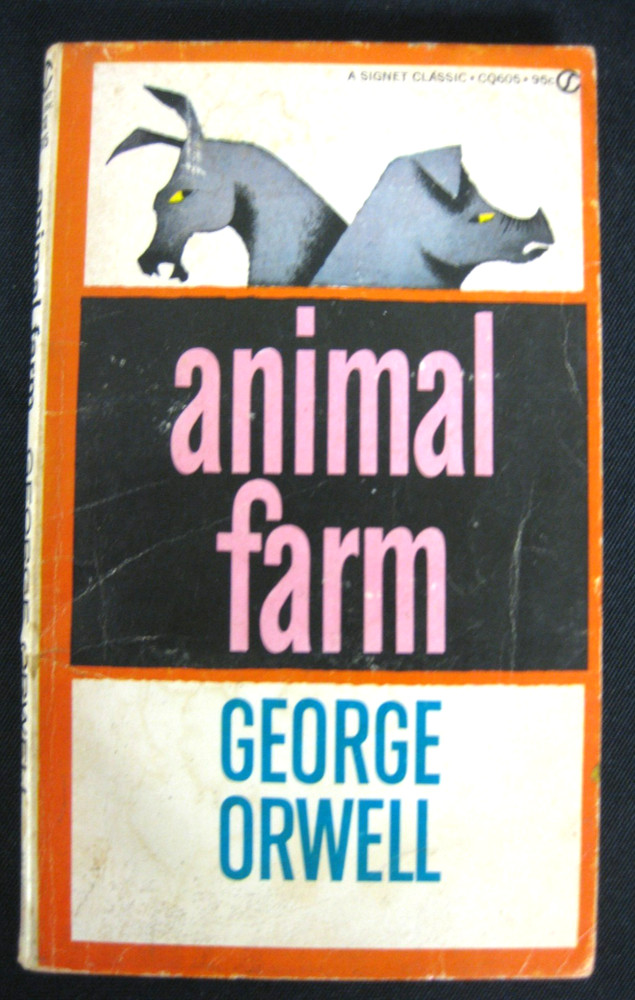 Vintage ANIMAL FARM George Orwell Signet Classic 1946 PB 35th Printing