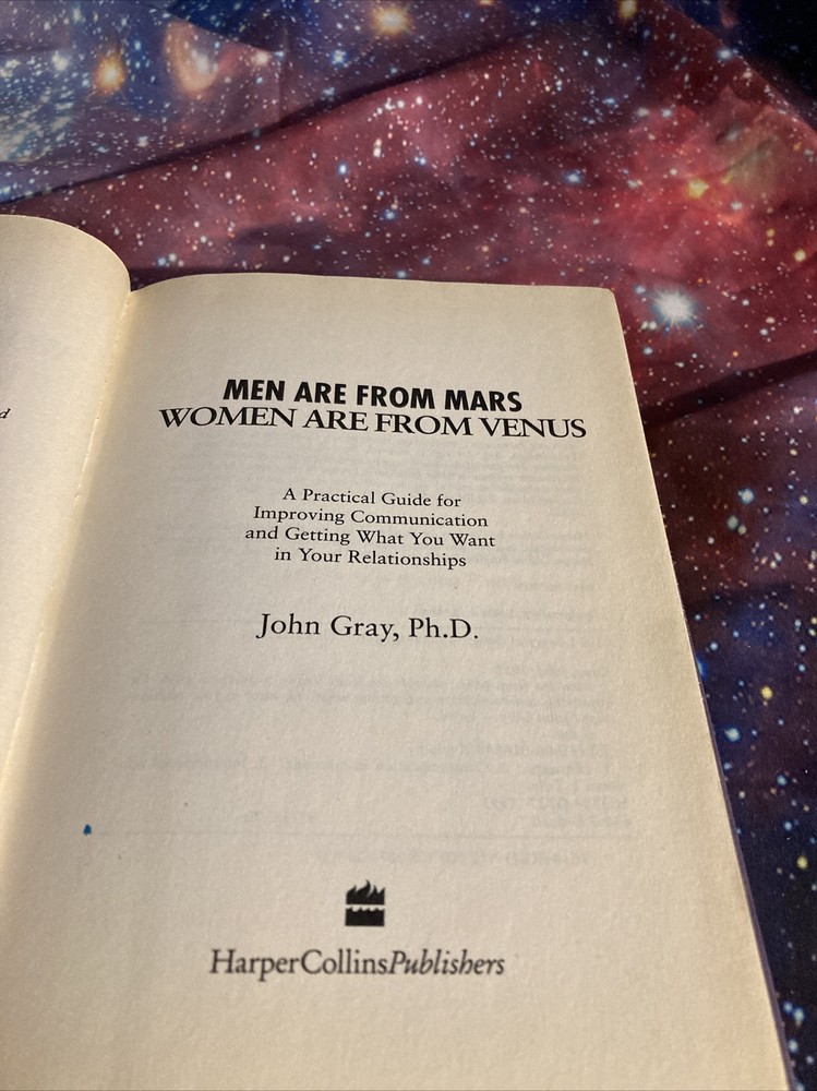 Men Are from Mars, Women Are from Venus: The Classic Guide to Understanding the