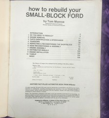 How To Rebuild Your Small-Block Ford By Tom Monroe of HPBooks 221CC to 351W