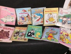 Little Golden Book – Various Titles – Lot of 10 Vintage