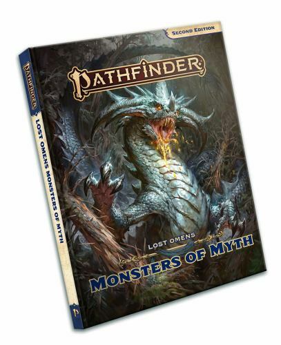 Pathfinder 2E: Lost Omens: Monsters of Myth Paizo HB New