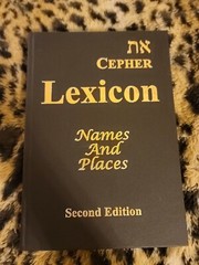 Cepher Lexicon – Names and Places Second Edition Hardcover