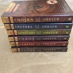 The Lost Books Complete Hardcover Set Of 6 Ted Dekker 1-6 Chosen To Elyon