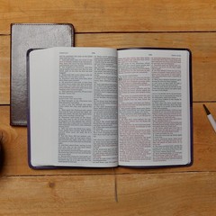 KJV Holy Bible: Value Large Print Thinline, Pink Leathersoft, Red Letter,…