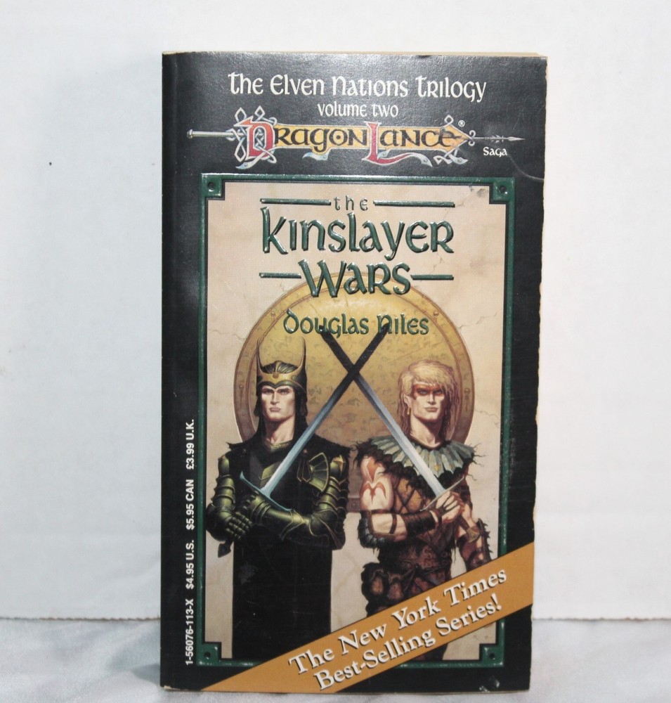 The King slayer Wars The Elven Nation Trilogy Volume two Dragonlance 1st Edition