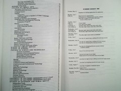USM Undergraduate Bulletin 1981-82 University of Southern Mississippi Catalog