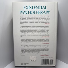 Existential Psychotherapy Book Irvin Yalom 1980 HC w/ DJ Like New Excellent