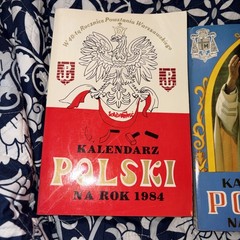 VINTAGE POLISH BOOKS KALANDARZ POLSKI NA ROK 1979,80,84! In Polish
