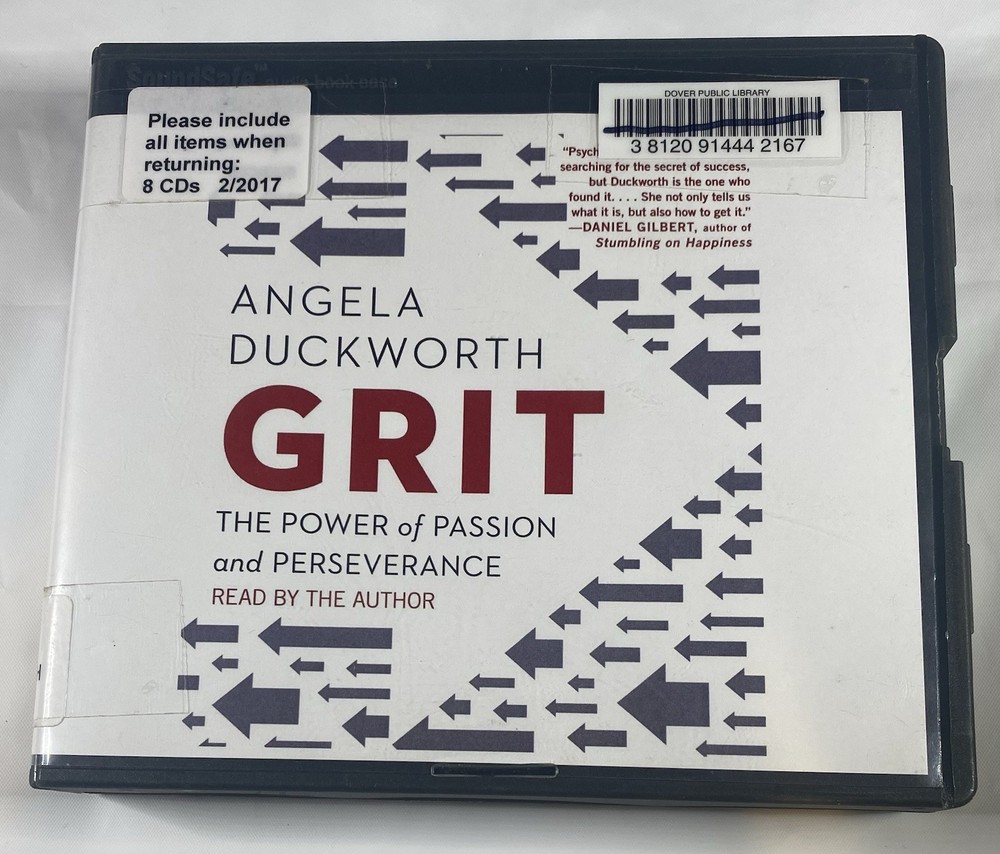 Grit: The Power of Passion and Perseverance CD Audiobook Ex Library