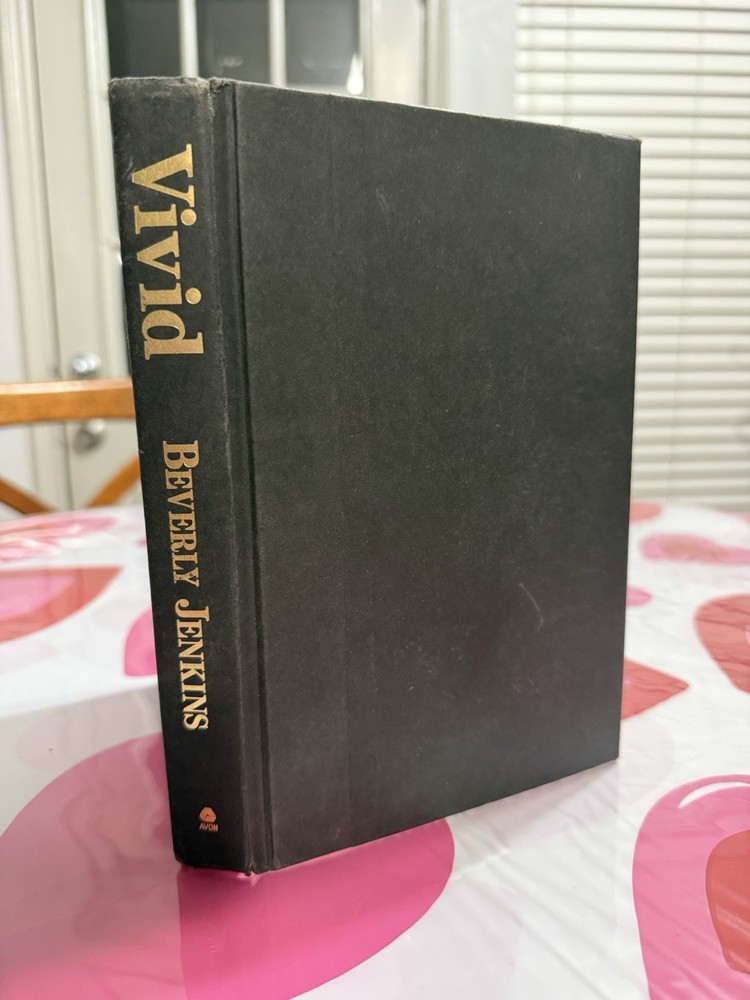 1995 VIVID BEVERLY JENKINS HARDCOVER 1ST EDITION .. NO DUST JACKET!!