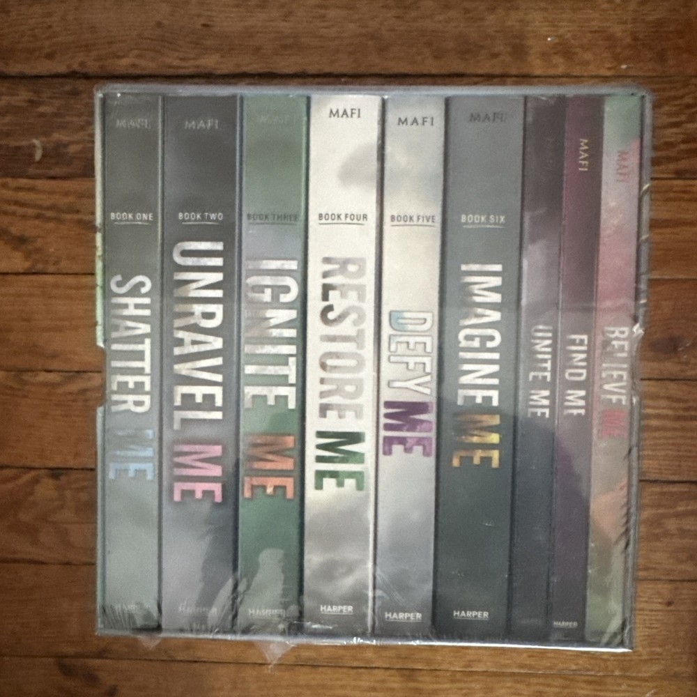 Shatter Me Series Collection 9 Books Box Set, Tahereh Mafi (Unite Me, Believe Me